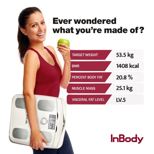 InBody H20 Composition Scale + Stadiometer - Image 9